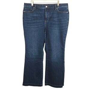 NYDJ Julia Flare Jeans Gold Coast Size 16W